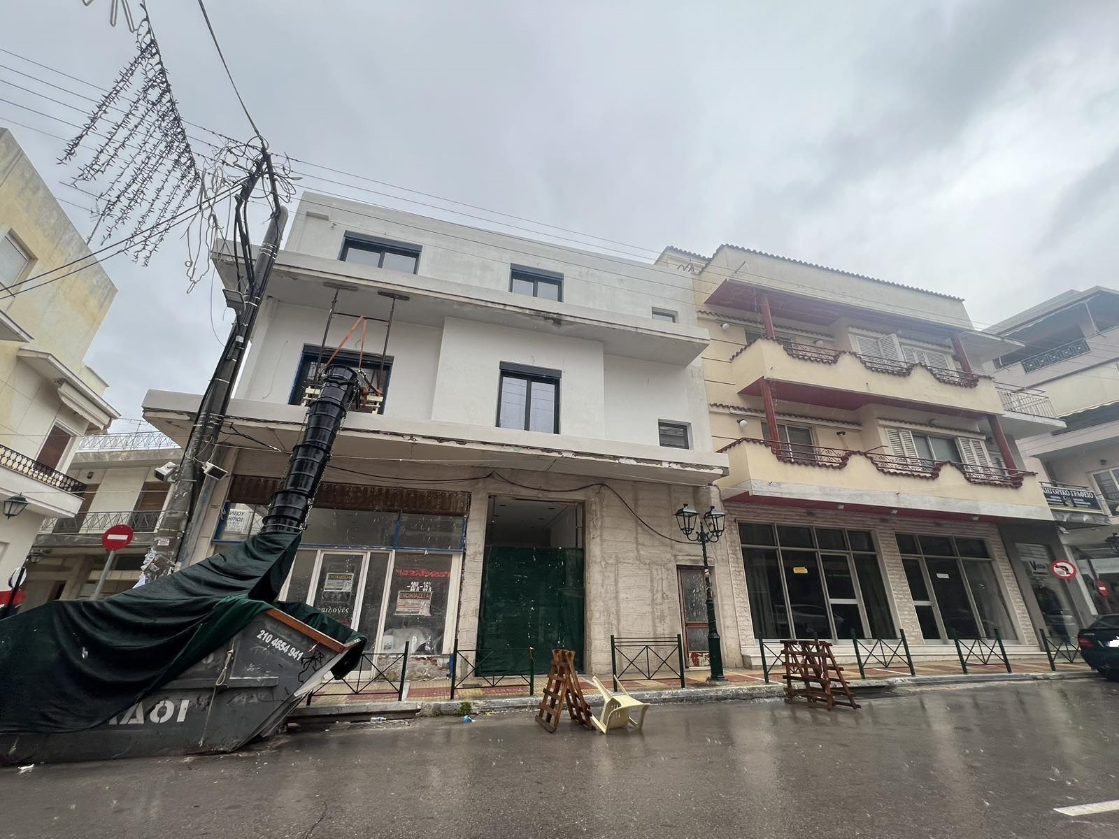 Οικόπεδο με κτίσμα  σε πλειστηριασμό Municipality of Salamina