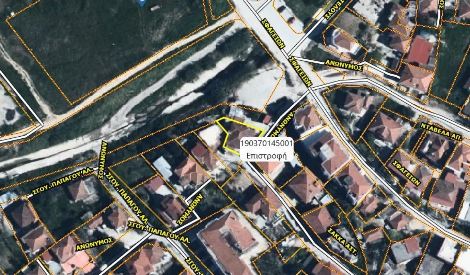 Οικόπεδο με κτίσμα  σε πλειστηριασμό Municipality of Thermaikos