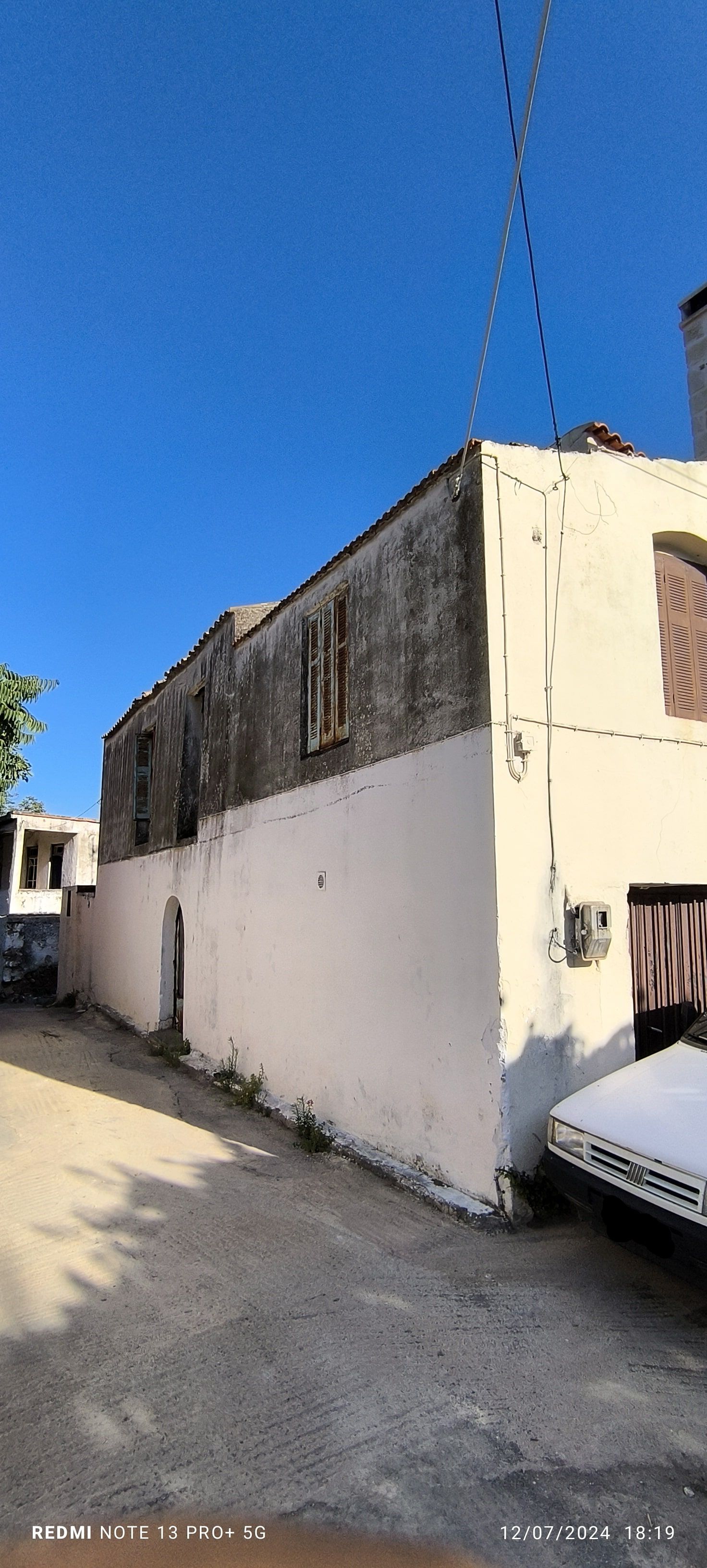 Οικόπεδο με κτίσμα 97.80 sq.m. σε πλειστηριασμό Municipality of Mylopotamos