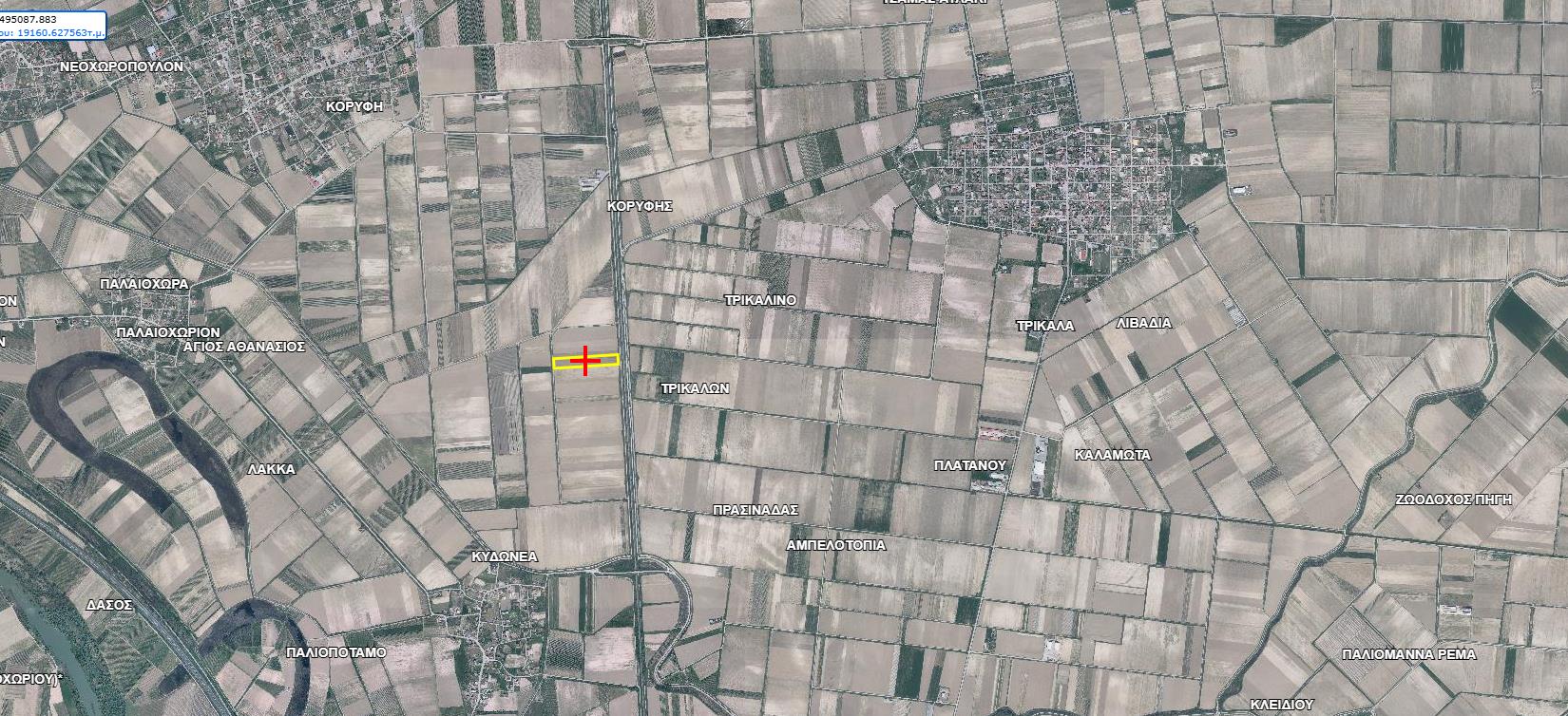 Αγροτεμάχιο 19196 τ.μ. σε πλειστηριασμό Δήμος Αλεξάνδρειας